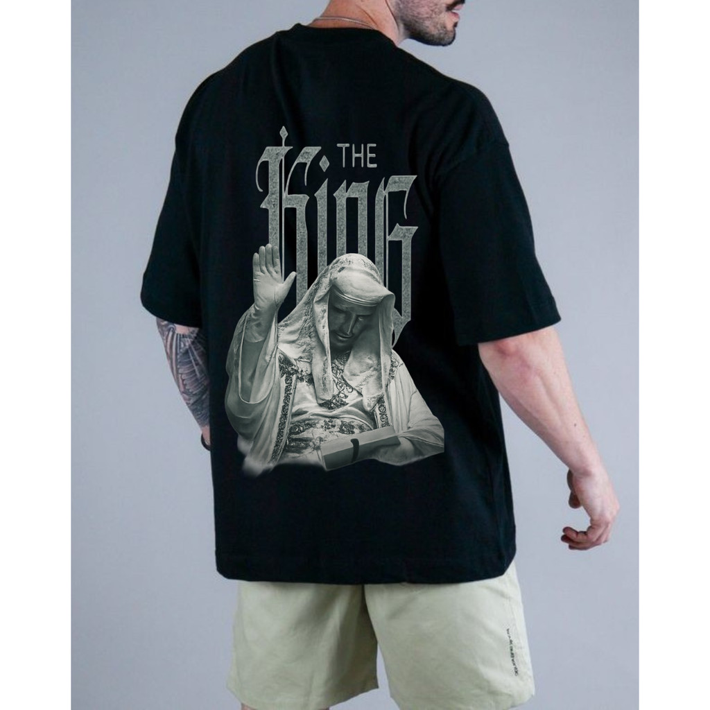 Camiseta Camisa The King Balduíno Streetwear Gótica Urbana
