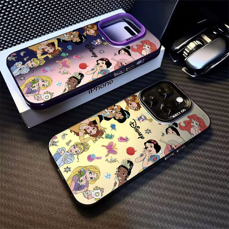 Capinha capa de Com nome personalizado de Princesa Disney para Samsung S20 S21 S23 FE S23 Ultra S24 S25 Case