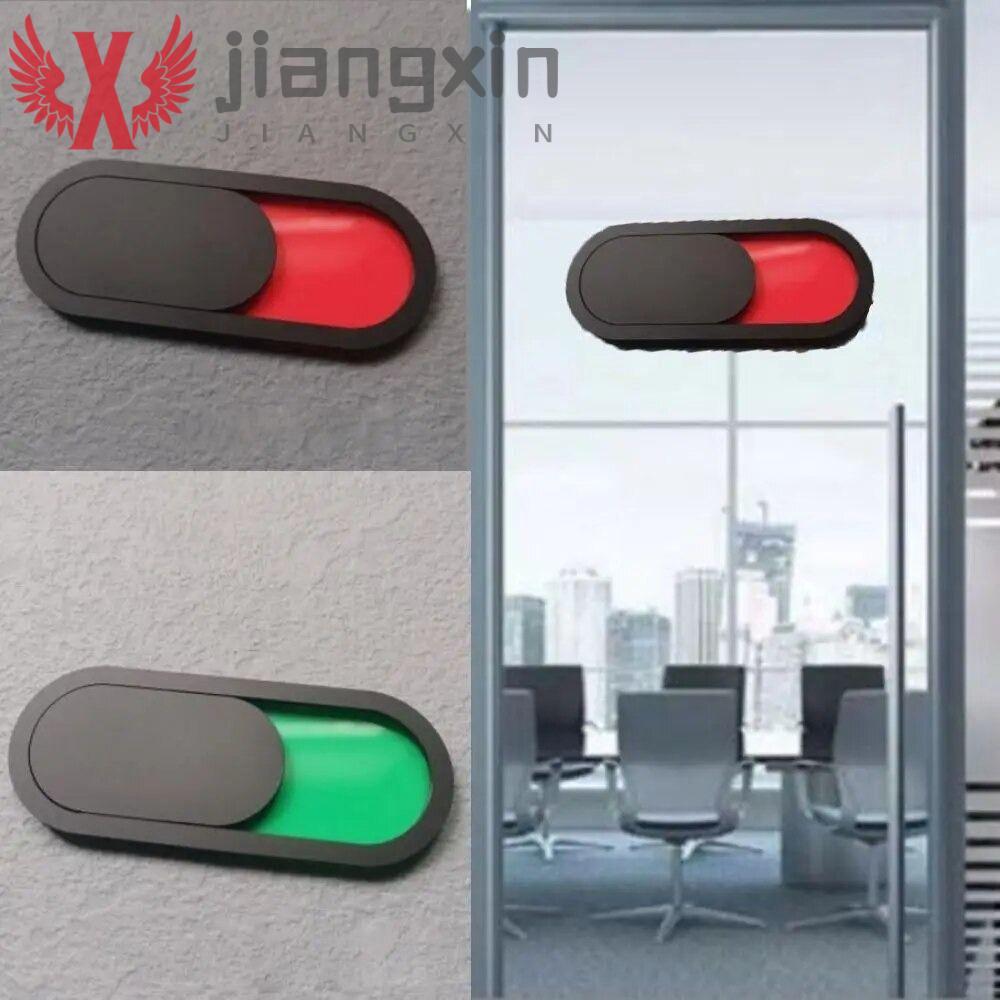 Placa De Sinalização Ocupada Vago Para Porta De Vaso Sanitário JIANGXIN , Acrílico De 10 * 4 Cm Não Perturbe Sinal , Con