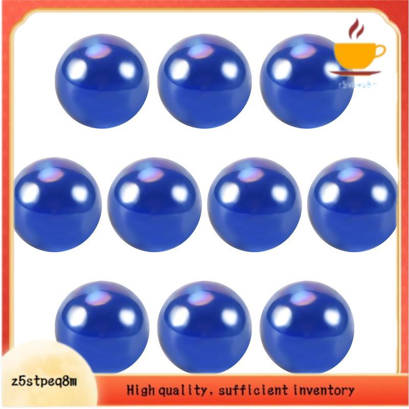10 Peças Mármores 16mm De Vidro Calcinha Bolas Decoração Brinquedo Azul Escuro