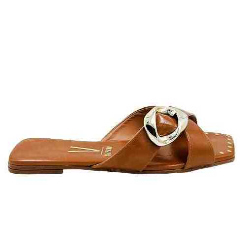 Sandália Rasteira Feminina Vizzano Casual Bico Quadrado ORIGINAL 6553411