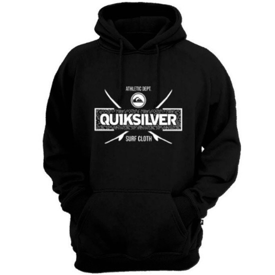 Blusa Moletom Quiksilver Unissex Blusa De Frio Canguru Quiksilver