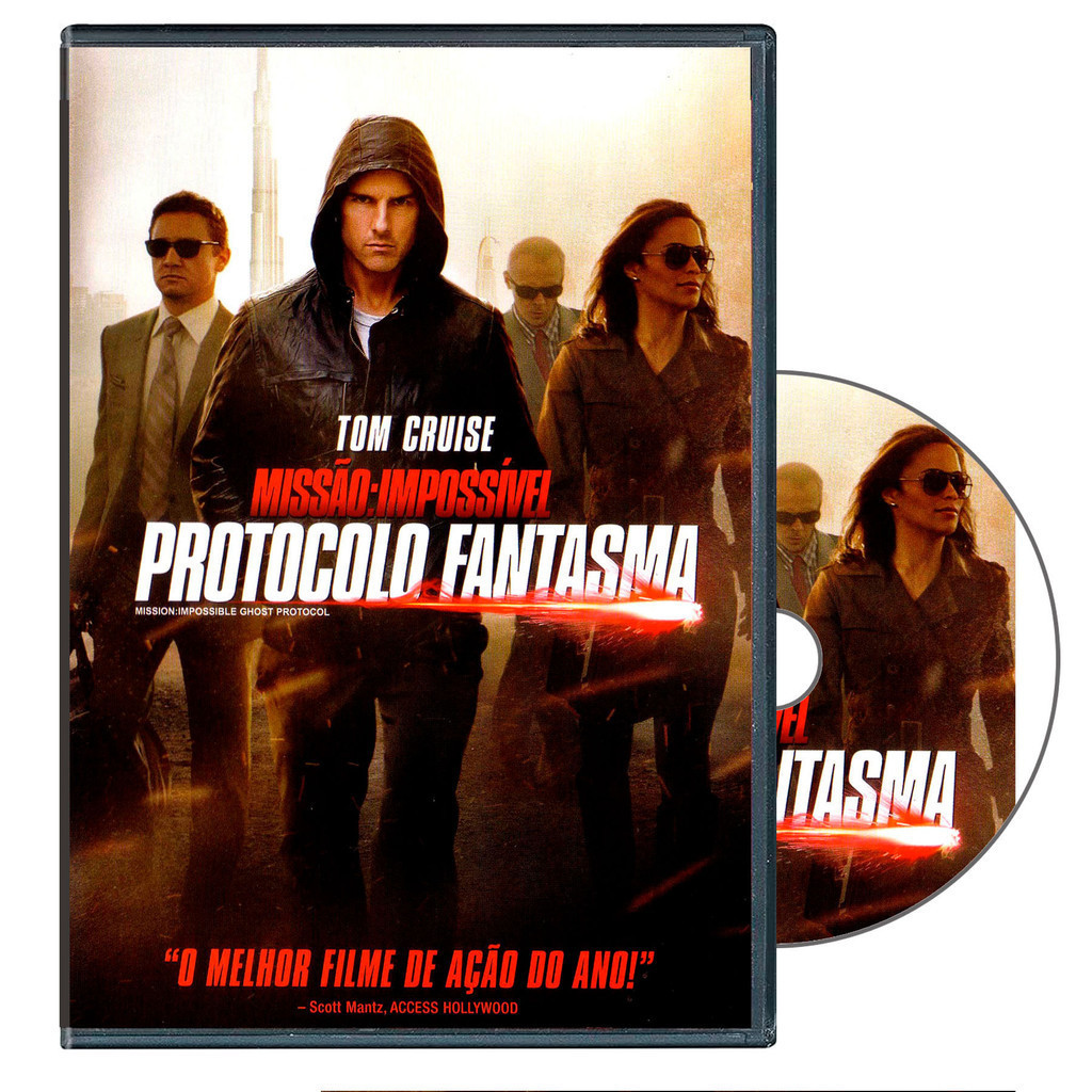 Dvd Missão Impossível 4: Protocolo Fantasma