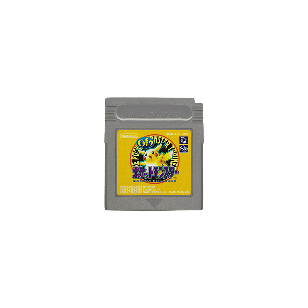 Jogo Pokemon Yellow Version: Special Pikachu Edition Japonês - Game Boy Color (Usado)