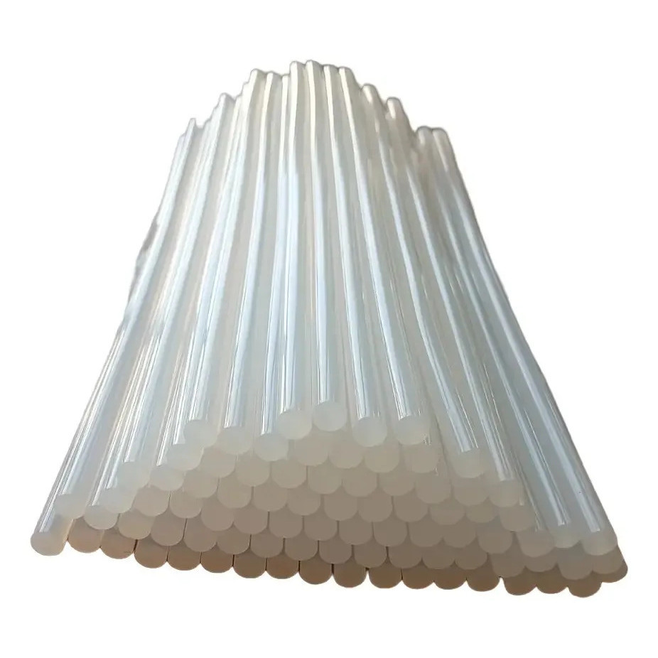 Bastão Cola Quente 11mm X 300mm Transparente Pacote De 1kg