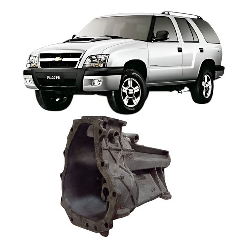 Carcaça Tampa Traseira Câmbio S20 Blazer 01/2011 3343546