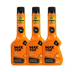 Aditivo Combustível Bardahl Max Top 200ml Kit 3 Un.