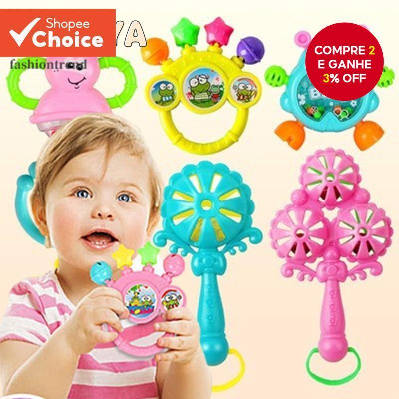 MORIYA Baby 7 Pçs Chocalhos Mordedor De Chocalho Para Bebê Recém-Nascido