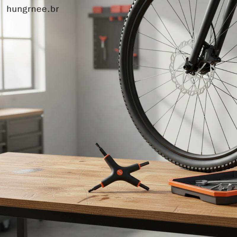 [UGR] Chave Sextavada Em Forma De Y 4mm 5mm 6mm Ferramenta Multifuncional De Reparo De Bicicletas Allen Para Manutenção