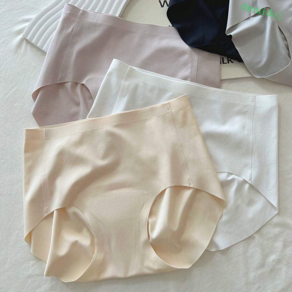 DYRUIDOJ1 Cuecas Anti-Constrangimento , Roupa Íntima Invisível Fitness Sem Costura De Cintura Média , Quadril Pêssego