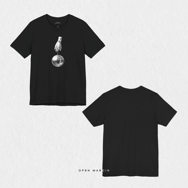 Music.Soul Camiseta Unissex Harry Styles Discoball Disco Music Estampa Linda Moderna Fofa Tendência