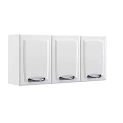 Armário Aéreo de cozinha Itatiaia New Premium 3 Portas Branco