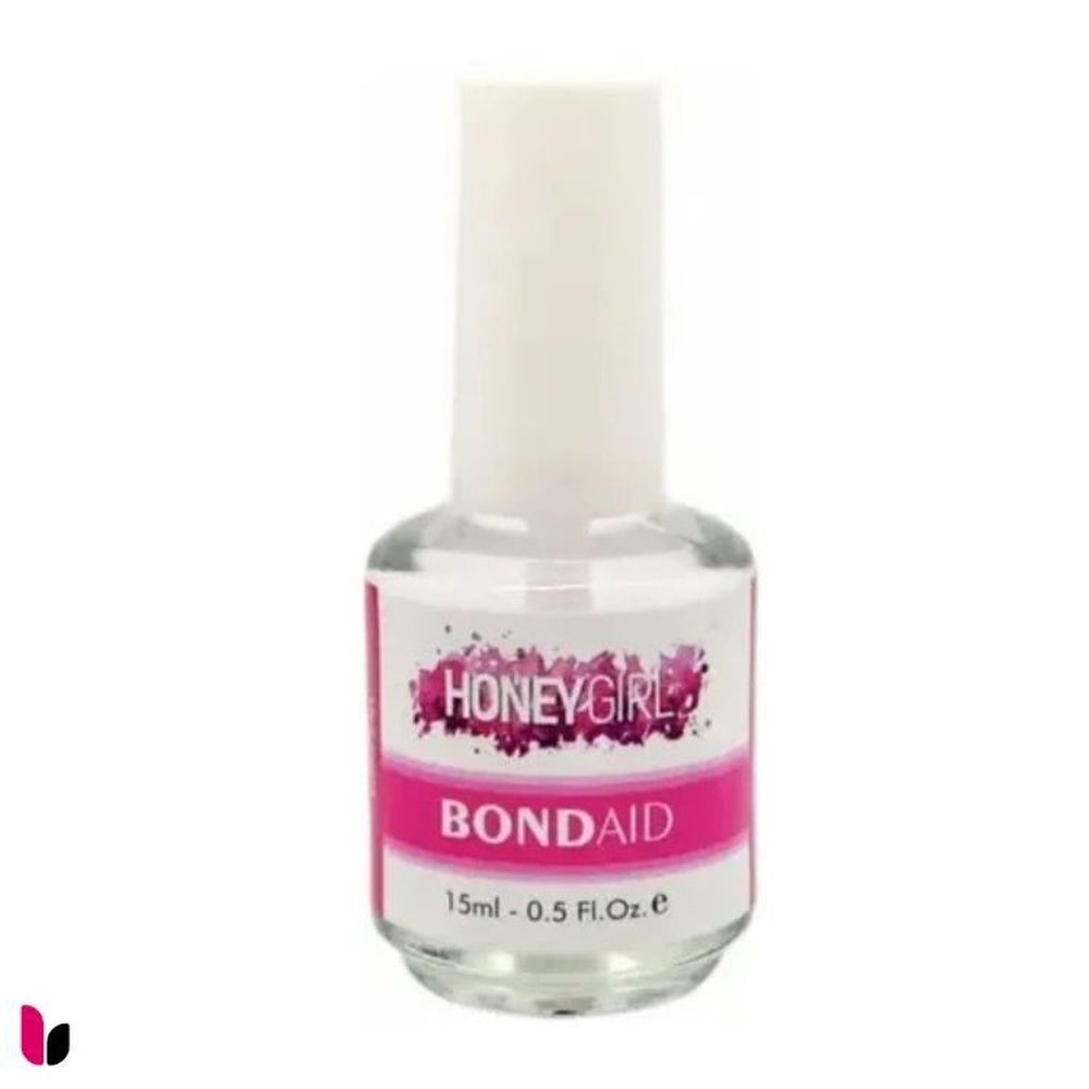 Bond Aid Honey Girl 15ml Aplicador De Unhas Rápida Absorção