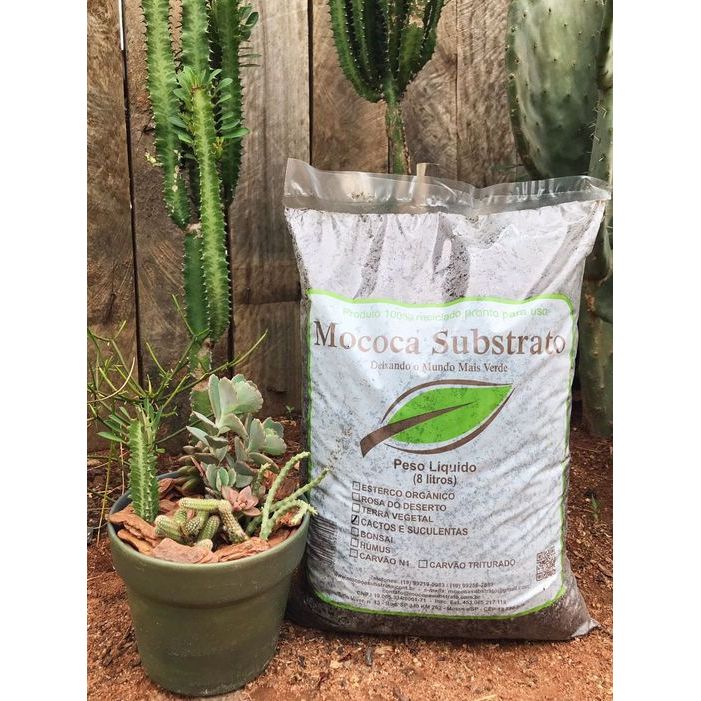 SUBSTRATO - CACTOS E SUCULENTAS MOCOCA 8L PREMIUM