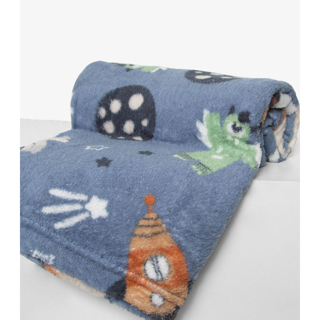Manta Infantil Microfibra Bene Casa Azul