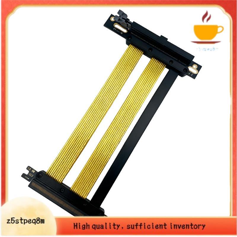 Cabo Riser PCIE5.0 X16 90 ° De Extensão GPU 32GT/S Speed Para RTX5090/4090 E RX 7900 XTX , Equipamento De Mineração , WR