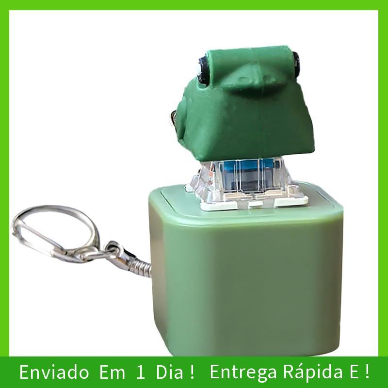- joyce Sapo Choro Brinquedo Fidget Chaveiro Com Luzes Recarregável Alívio Do Estresse Ansiedade Sensorial Diversão Anim