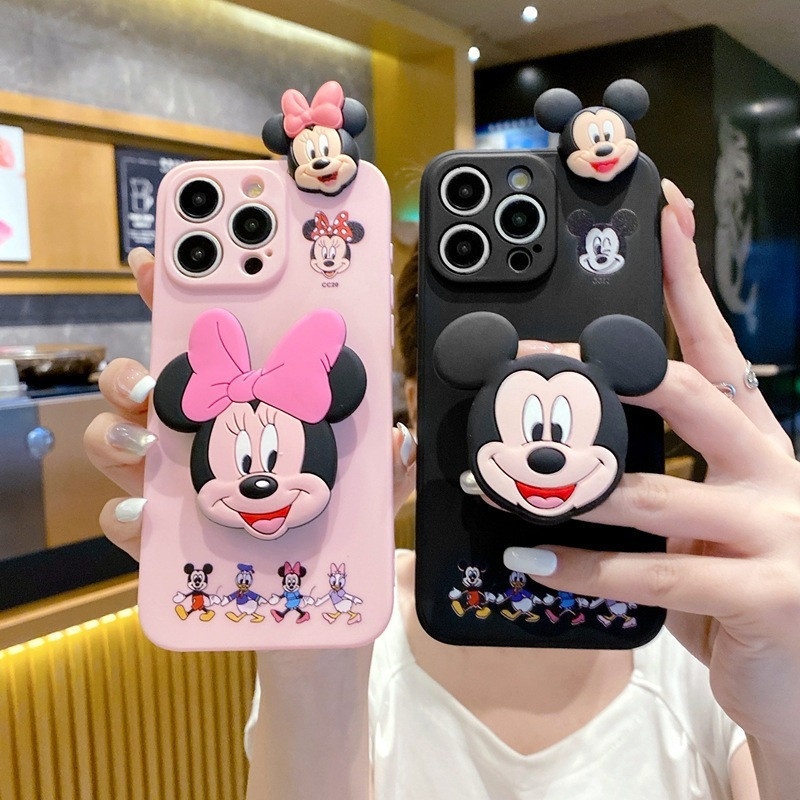 Capa de Telefone Minnie para Samsung A15 A16 A14 A12 A13 A23 A32 A34 A52 A54 A55 A56 A50S A30S A71 A51 A22 A06 A05S