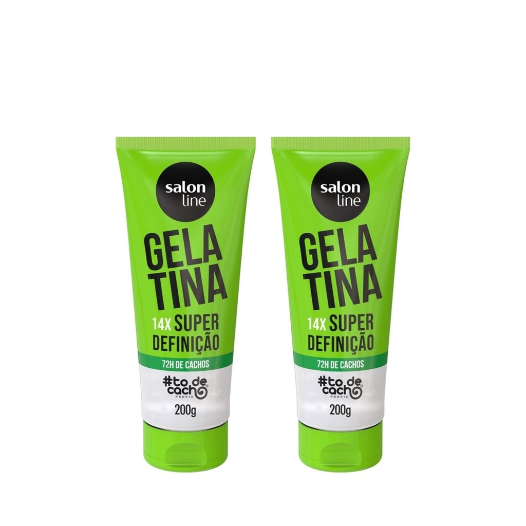 Kit Duplinha de Gelatina #todecacho Super Definição 200g