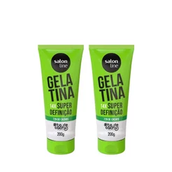 Kit Duplinha de Gelatina #todecacho Super Definição 200g