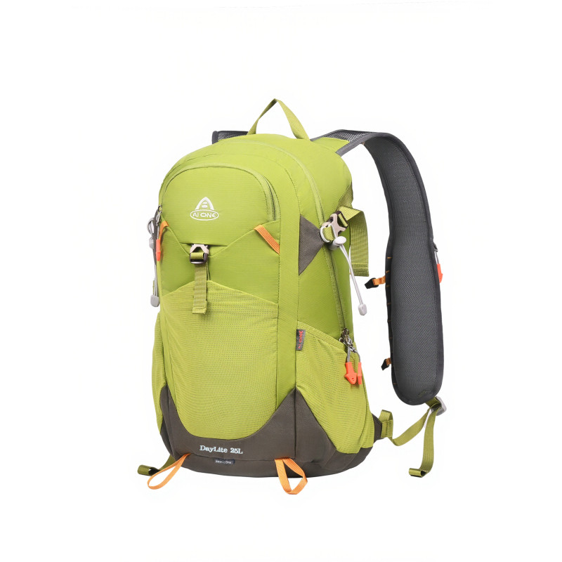 Aiwang bolsa de montanhismo ao ar livre leve 25L mochila de grande capacidade com sistema de mochila mochila resistente