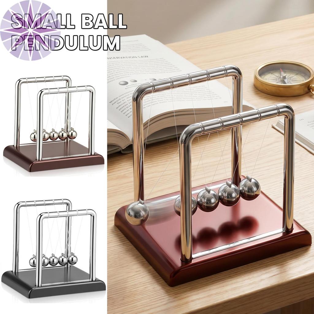 Ciência Berço Bola Brinquedo Pêndulo Equilíbrio Para Mesa De Escritório Professor De Ciências Presente 9x7.5x9 cm SHOPCY