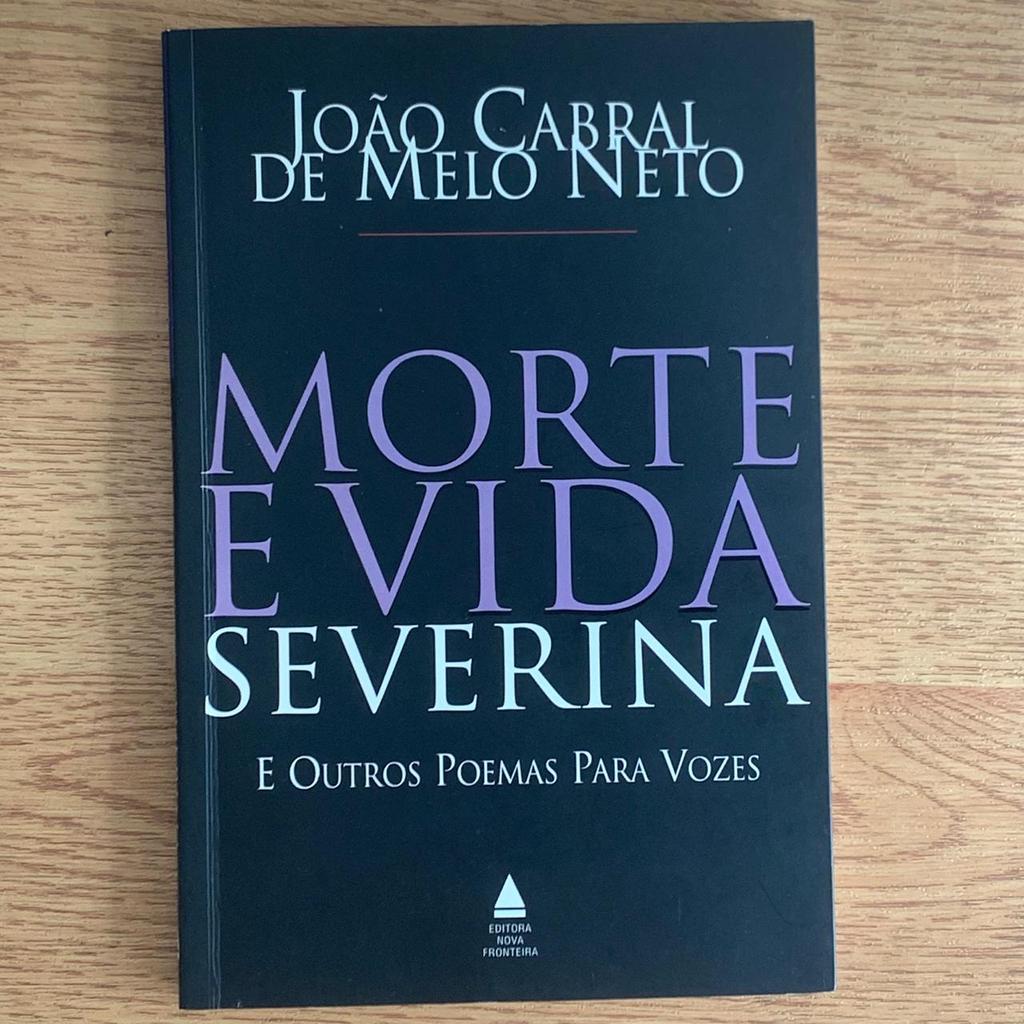 Livro Morte e Vida Severina - João Cabral de Melo Neto