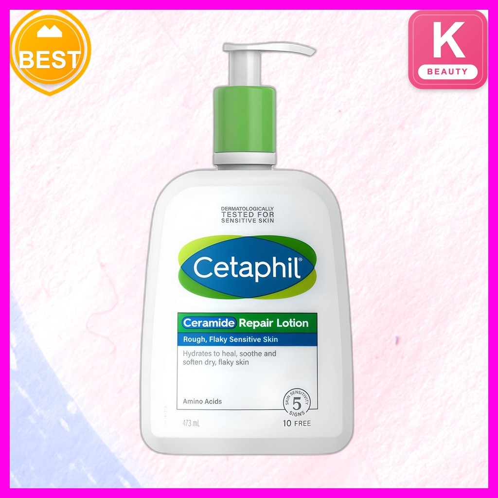 [cetaphil] Loção Corporal Reparadora De Ceramida , 473ml , 1 Unidade/Coreana/Fórmula De Absorção Rápida Da K-GOODS