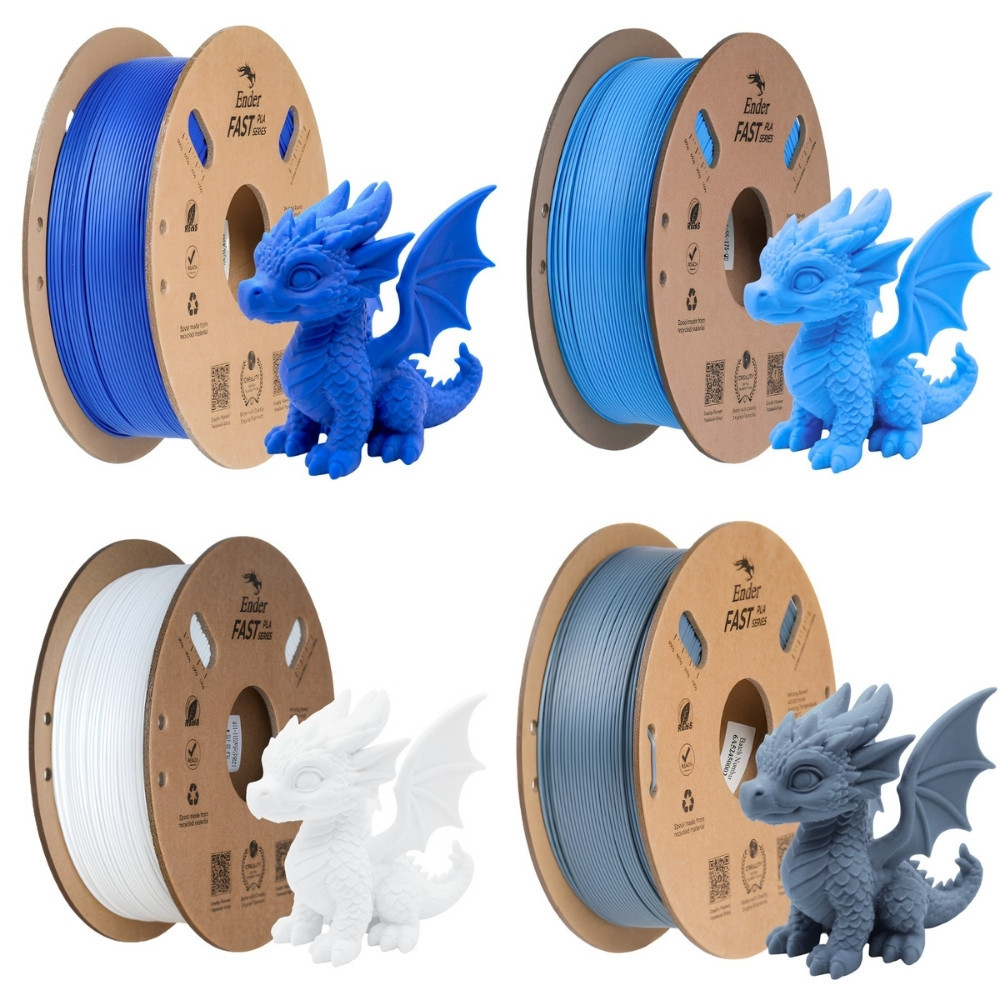 Filamento Impressão 3D Creality Ender Fast Pla Várias Cores 1kg
