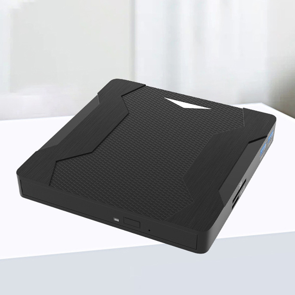 CD DVD Player USB3.0 TF SD Writer Plug and Play Gravador De Para PC Desktop