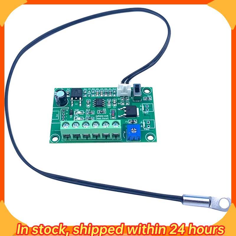 [hobbes1] Novo Controle De Temperatura Do Ventilador DC 12V/24V 4A 2/3 Fios PC CPU Chassis Regulador De Velocidade PWM T
