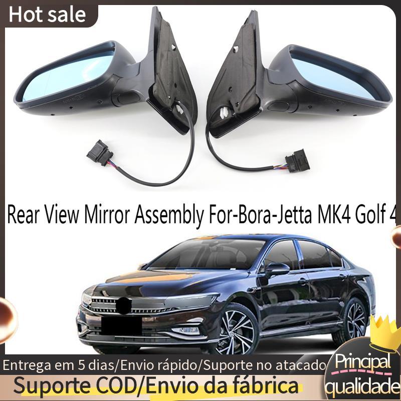 2 Peças Acessórios De Carro Para Novo Conjunto De Espelho Retrovisor Elétrico Porta Lateral-MK4 Golf 4
