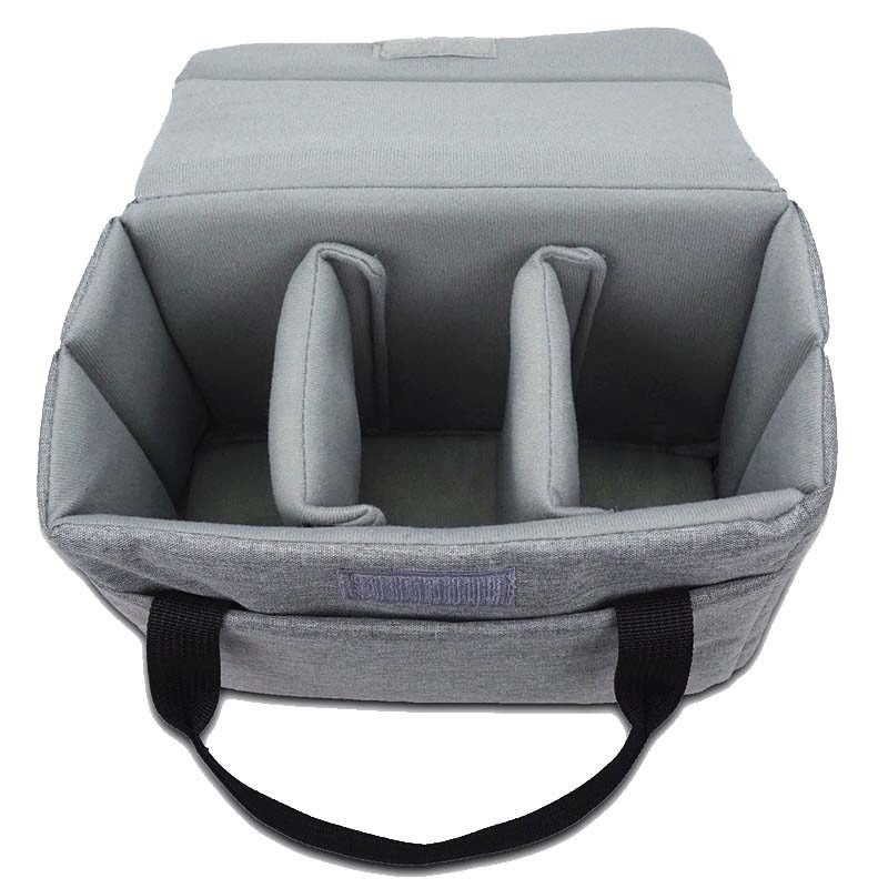 Bolsa de armazenamento para câmera portátil, mochila multiuso à prova de choque para câmera de descompressão, bolsa simp