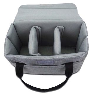 Bolsa de armazenamento para câmera portátil, mochila multiuso à prova de choque para câmera de descompressão, bolsa simp