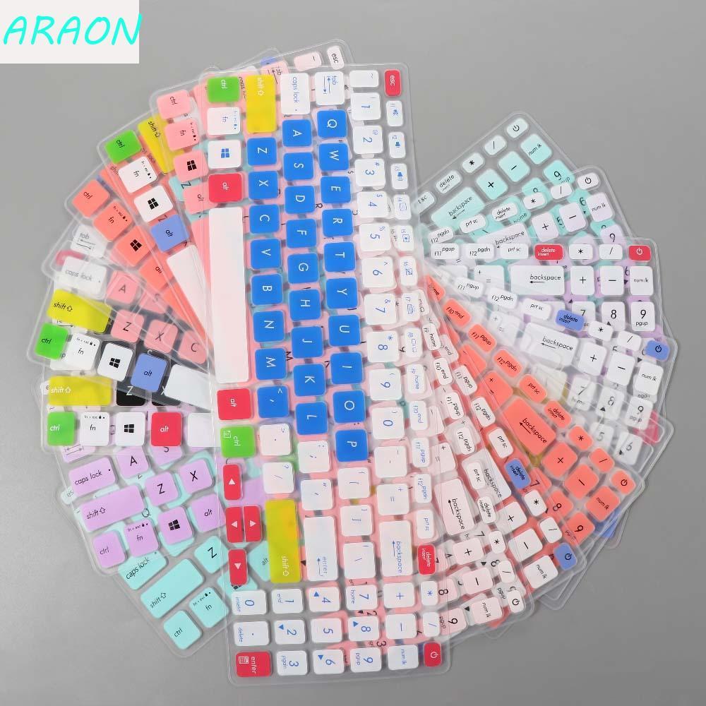 Película Protetora De Silicone Para Teclado ARAON , À Prova D'água , Asus S15 S5300U , Capa De Laptop