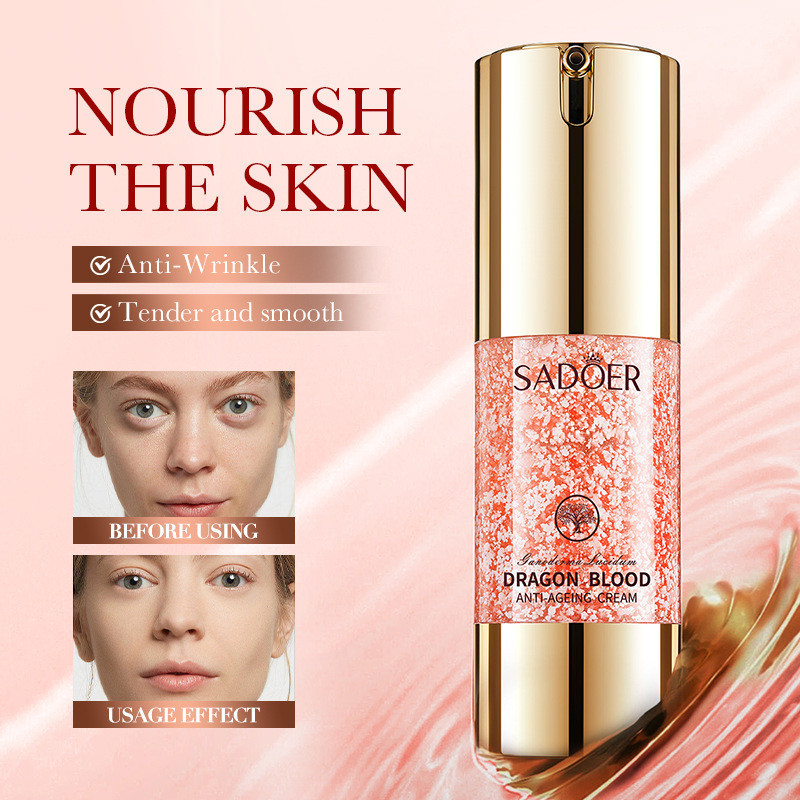 Creme de linhas finas rejuvenescedor sadoer Anti-sangue Ganoderma creme reafirmante rugas dragão
