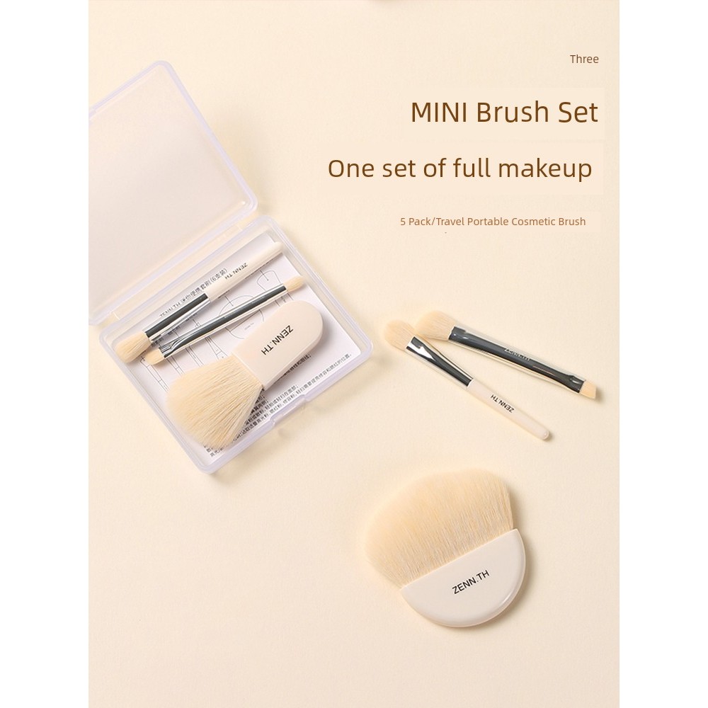 pincel maquiagem kit pincel maquiagem Mini mini conjunto de viagem pincel de maquiagem para Blush e destaque