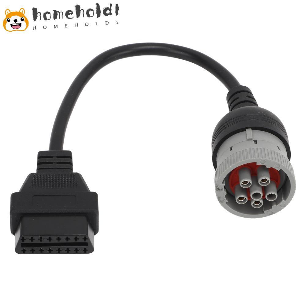 Cabo Adaptador De Diagnóstico HOMEUVOE OBD2 , Interface De Caminhão De 6 Pinos Resistente A Óleo E Temperatura