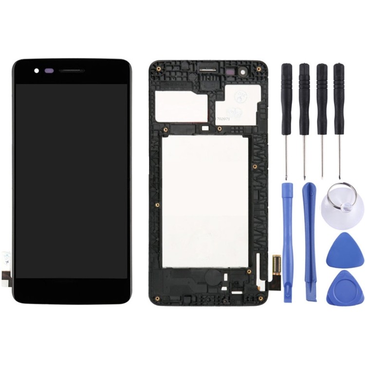 Tela LCD TFT De Boa Qualidade Para LG K8 2017 Aristo M210 MS210 M200N US215 Digitalizador Conjunto Completo Com Moldura
