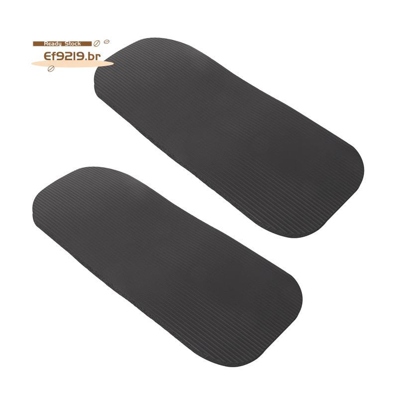 [Oferta Especial E] 2 Peças Tapete De Treino De Pilates Grosso Yoga Joelheira Almofada Suporte Extra Para Joelhos Pulsos