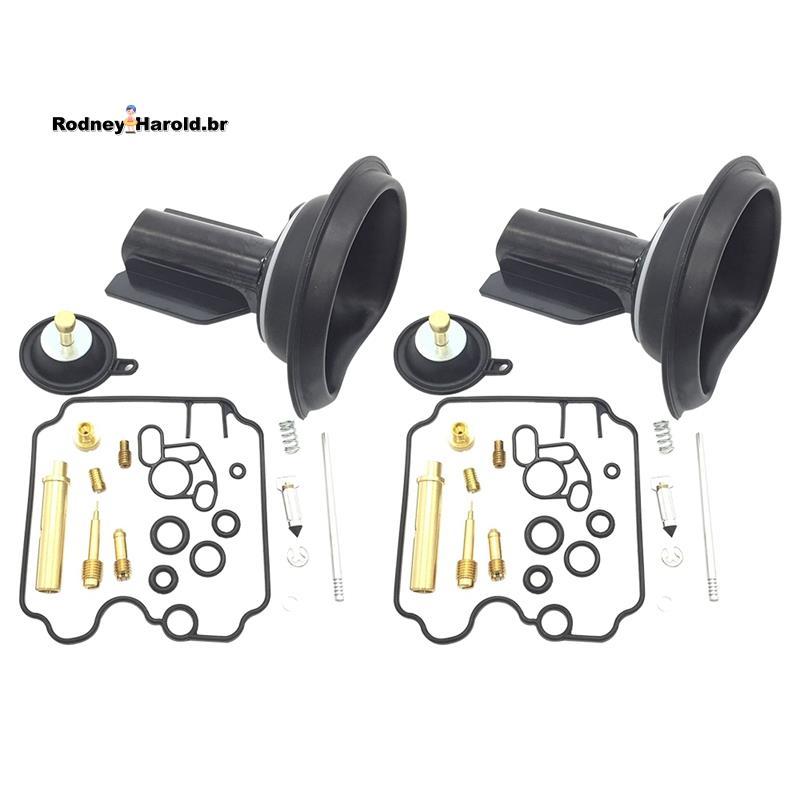 [Entrega Rápida R] Kit De Reparo De Carburador De Motocicleta Reconstrução Para XTZ750 SUPER 1989-1997 2 Conjuntos