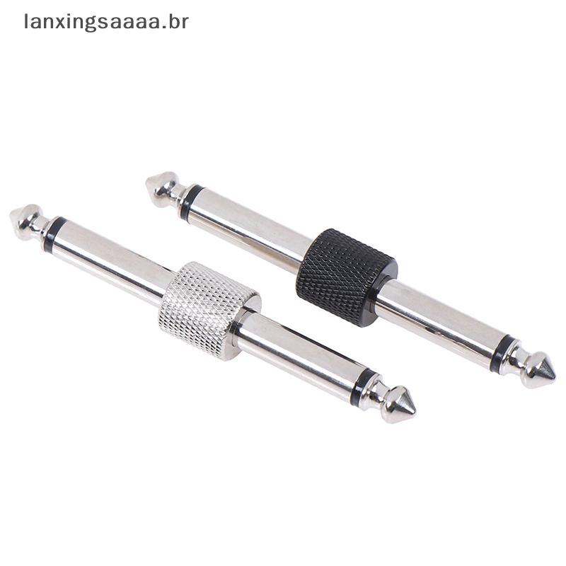 [LAXA] 6.35 mm Conector De pedal De Efeitos De Guitarra coulper ja Adaptador De Cabo De interface BR
