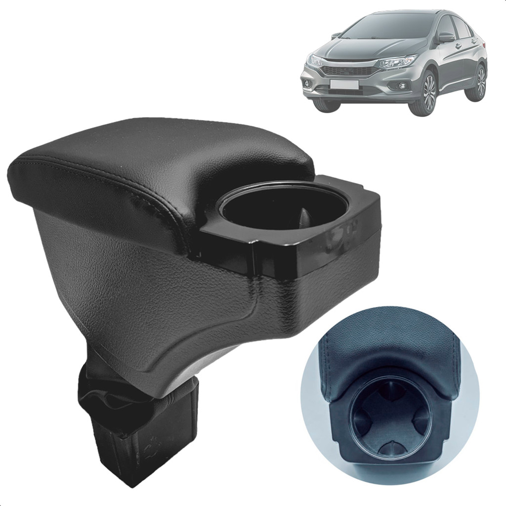 Encosto Descanso Apoio Braço Honda City 2015 2016 2017 2018 2019 2020