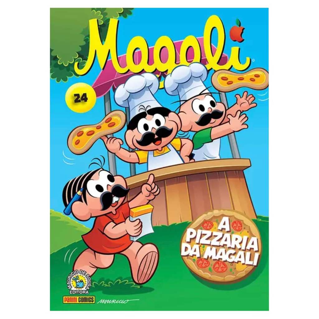 Magali - A Pizzaria da Magali - Volume 24 - Mauricio de Sousa
