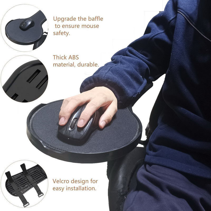 Cadeira de mesa Extra grande, suporte de mão para computador de uso duplo, cotovelo, braço, placa de suporte, suporte de