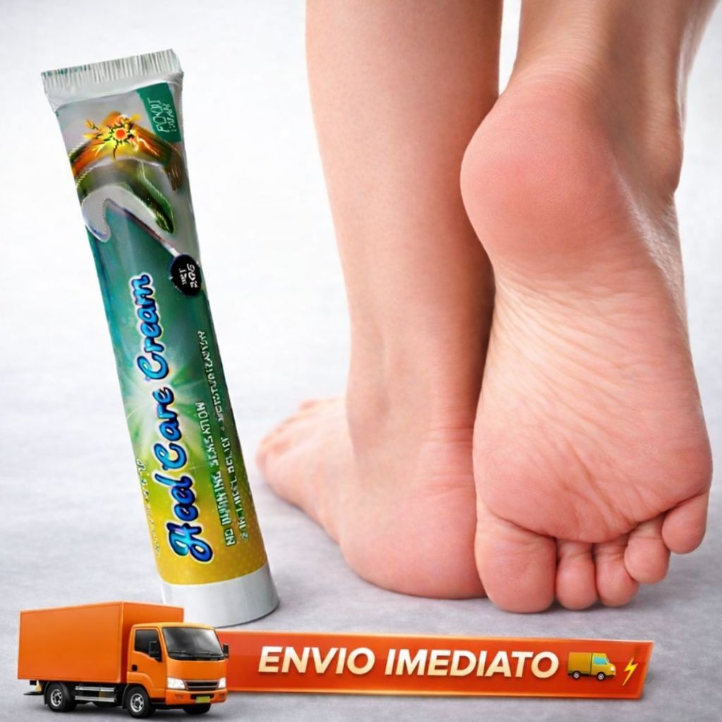 Pomada Para Alívio Na Dor No Calcanhar/Dor ao Pisar/Fascite Plantar/Esporão