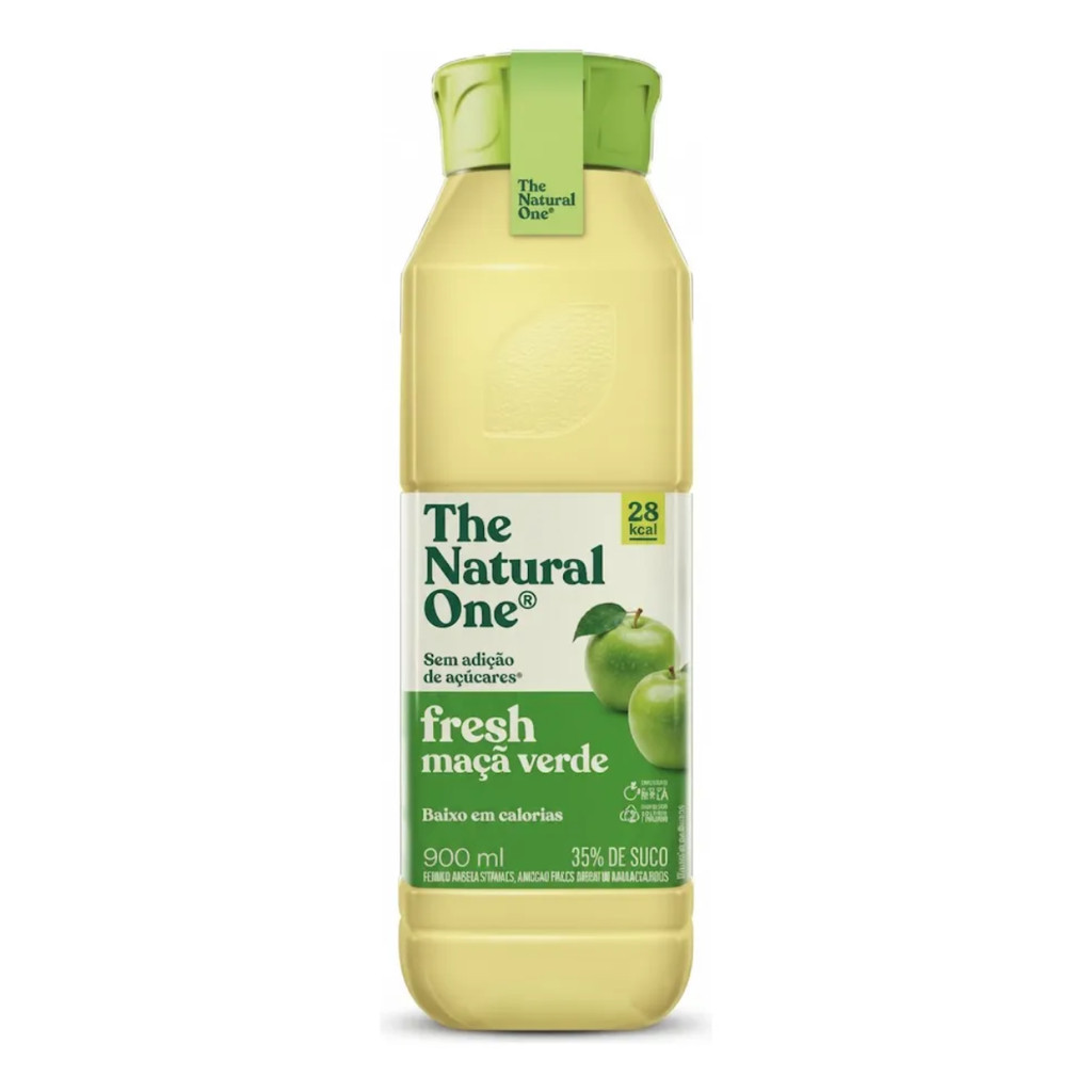 Suco Maçã Verde Integral Natural One Ambiente Sem Glúten 900ml