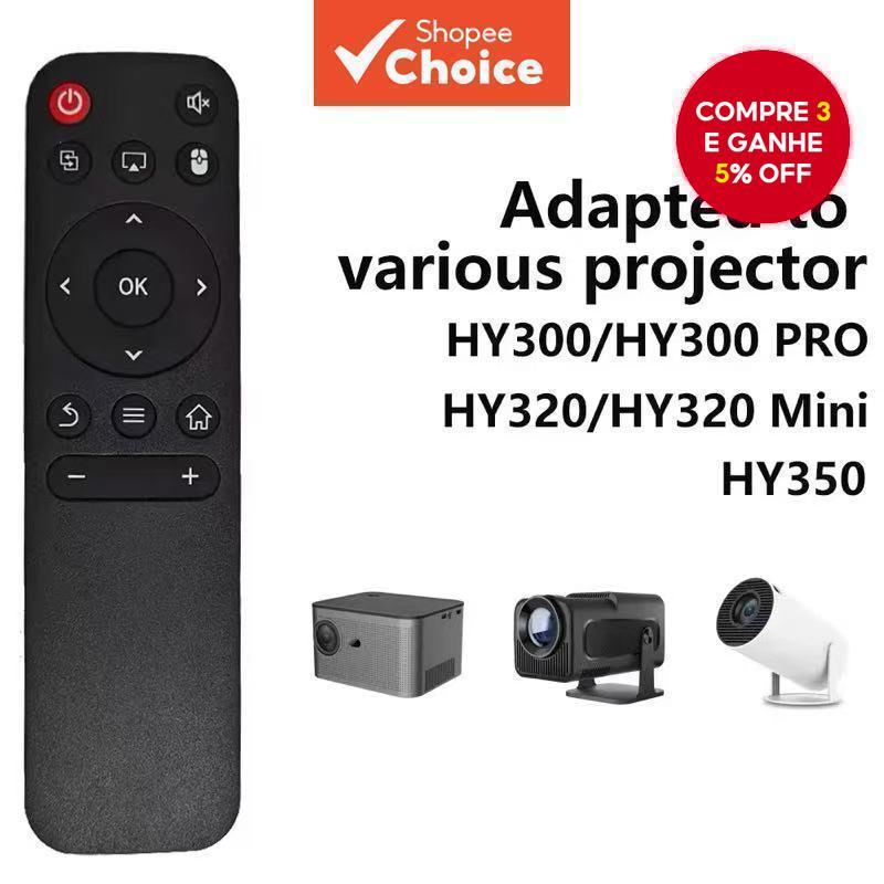  Controle Remoto Universal para Projetor, Mini Projetor Portátil Android