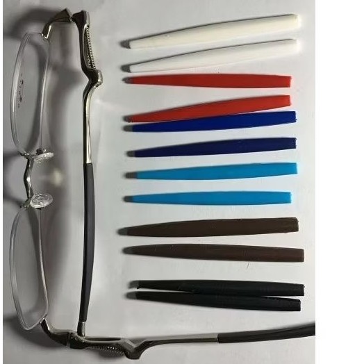 Par de Ponteiras de Borracha para Haste de Molinha  – Várias Cores – Reposição Premium