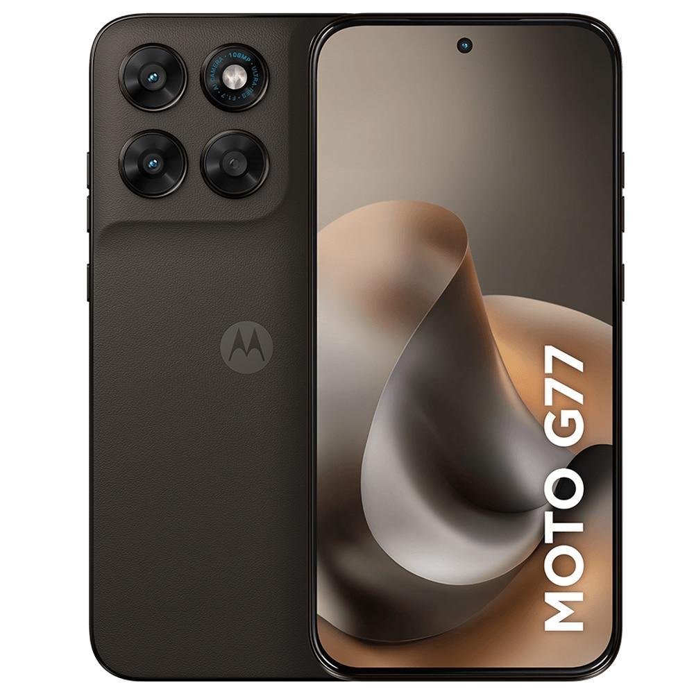 Smartphone Motorola G77 XT26213 5G, 256 GB - Marrom